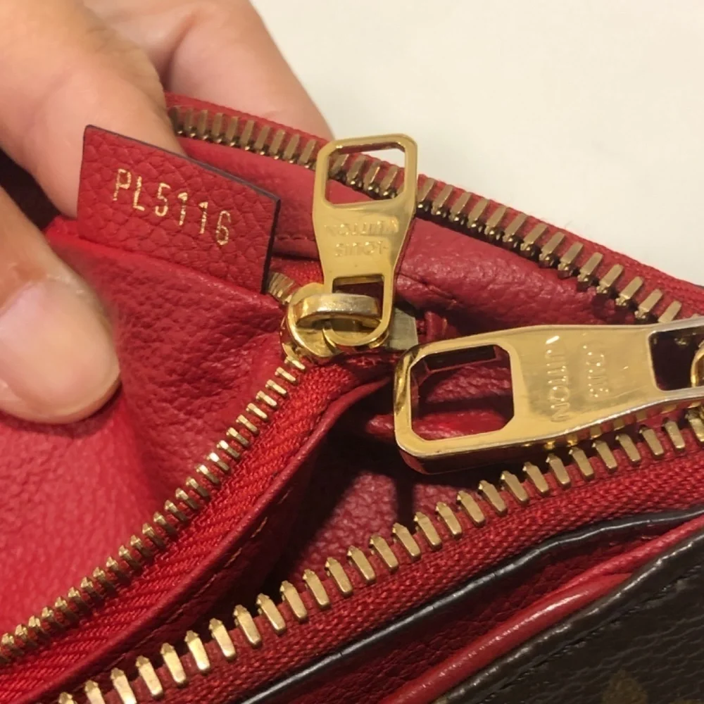 Louis Vuitton Pallas Brown Monogram Canvas Clutch